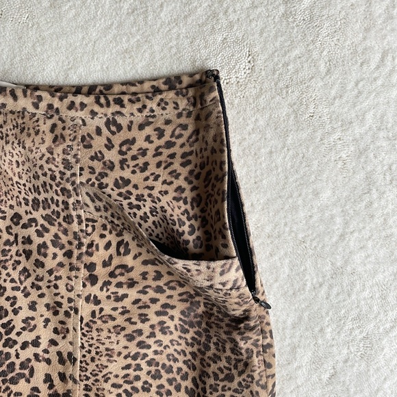 Joie 100% Goat Leather Skirt - Picture 3 of 3